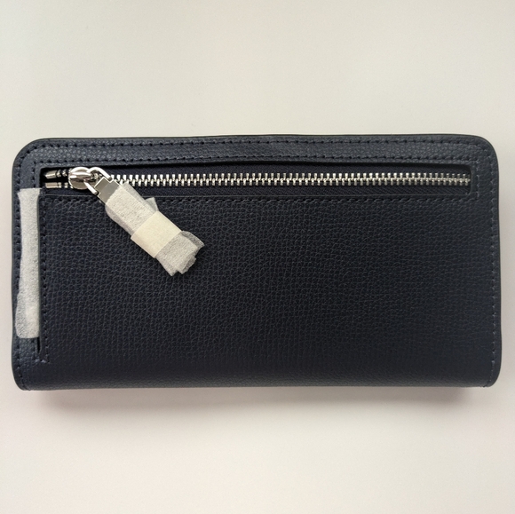 Kate Spade Darcy Large Slim Bifold in Navy - Picture 2 of 7